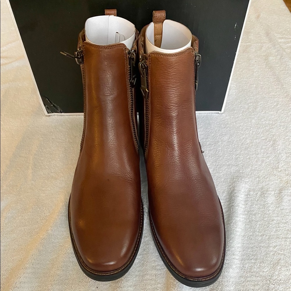 Guess Jears Zip Leather Boots, 12M